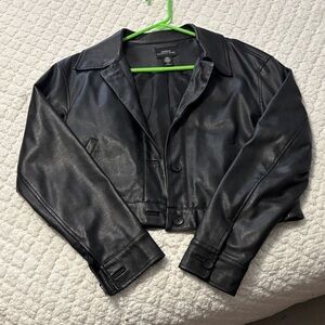 Urban Outfitters Black Leather Jacket
